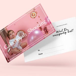 Cake Smash Shooting Gutschein