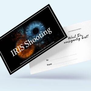 Iris-Fotoshooting Gutschein