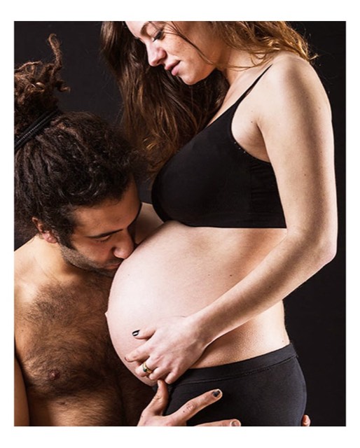 Babybauch-Shooting im Lovebug Studio
